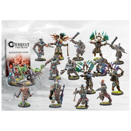 Conquest - W’adrhŭn - First Blood Warband 2024 Edition PBW6087 Conquest - W’adrhŭn - First Blood Warband 2024 Edition PBW6087