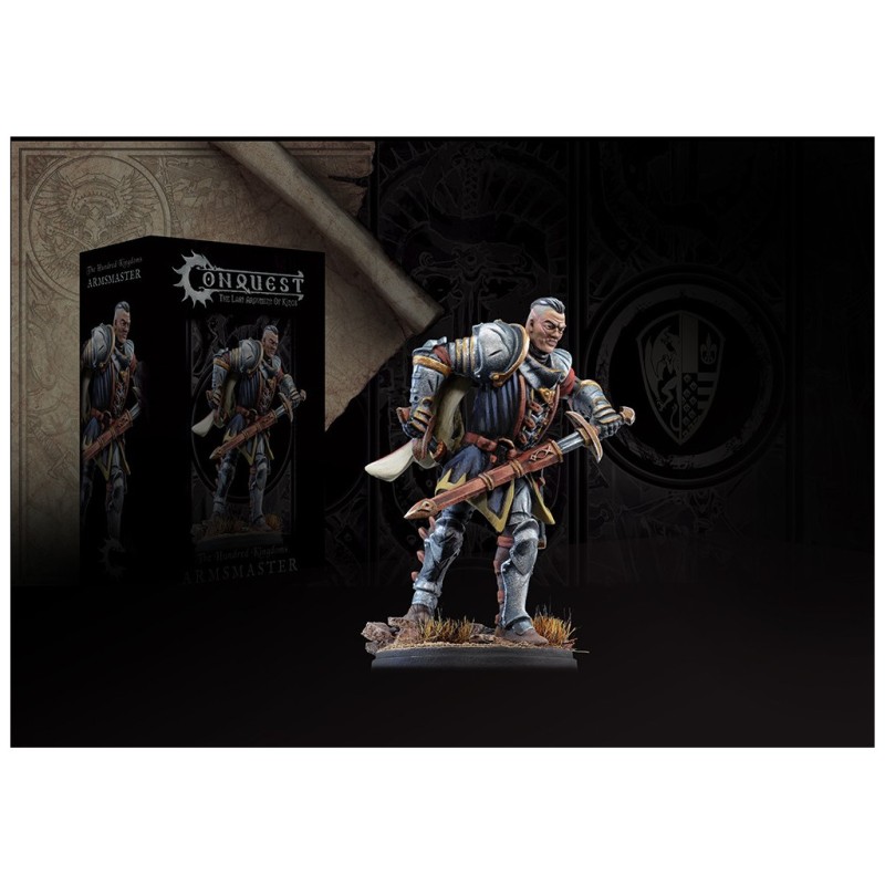 Conquest - Hundred Kingdoms - Armsmaster (Officer) PBW7228 Conquest - Hundred Kingdoms - Armsmaster (Officer) PBW7228