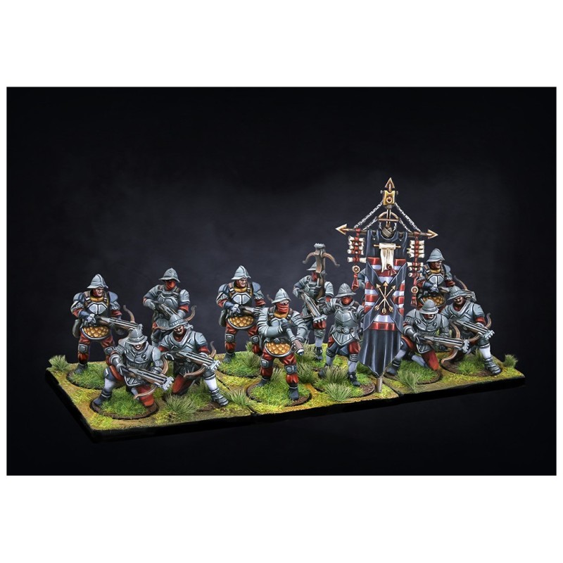 Conquest - Hundred Kingdoms - Mercenary Crossbowmen PBW2223