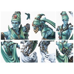 Conquest - Sorcerer Kings - Windborn Djinn (with Bows) (Pronounced "Jinn")