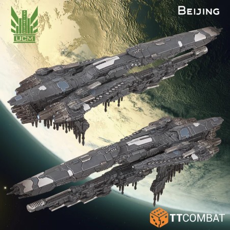 Dropfleet Commander - UCM Battleship TTDFX-UCM-023 Dropfleet Commander - UCM Battleship TTDFX-UCM-023