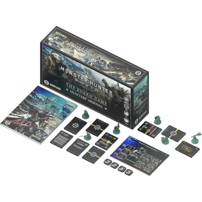 MONSTER HUNTER WORLD: THE BOARD GAME - HUNTER'S ARSENAL (ENG)