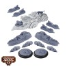 DWA120016_Dystopian Wars - Gotham Battlefleet Set