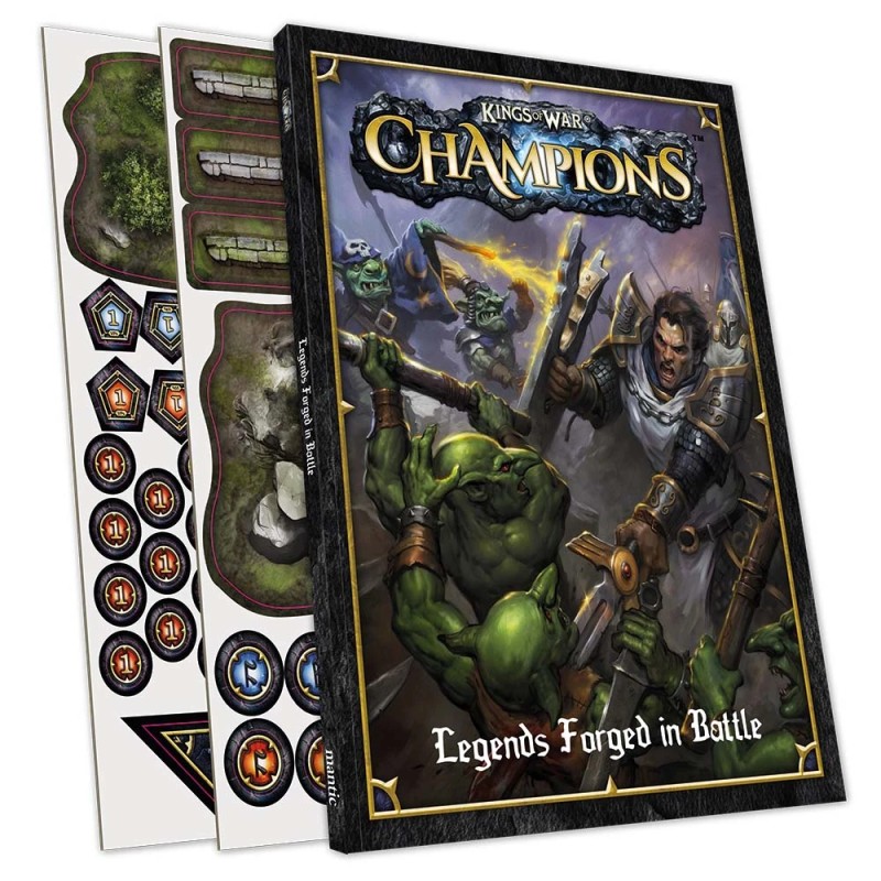Kings of War : Champions - Livres des règles & Tokens ( ENG)  MGKWM128