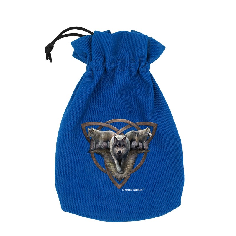 Sac à Dés Anne Stokes - Trio de loups BAST209