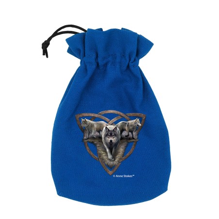 Sac à Dés Anne Stokes - Trio de loups BAST209