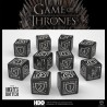 Q Workshop - Set de dés Game of Thrones Garde de Nuit D6 x 10 GOT/00190166/2025/5/B