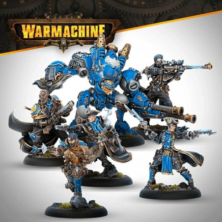 SFIK-CGN220_Warmachine - Cygnar Hellslingers Command Cadre
