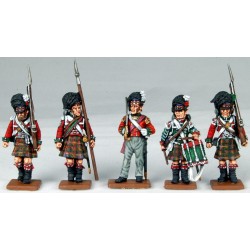 Victrix Miniatures - British Napoleonic Highlander Centre Companies