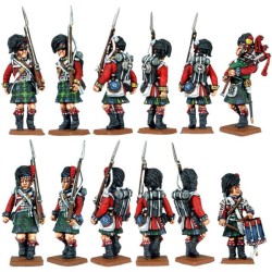 Victrix Miniatures - British Napoleonic Highlander Centre Companies