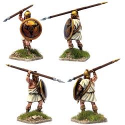 Victrix Miniatures - Greek Unarmoured Hoplites and archers