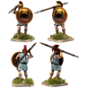 Victrix Miniatures - Greek Unarmoured Hoplites and archers