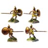 Victrix Miniatures - Greek Unarmoured Hoplites and archers