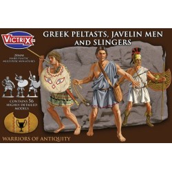 Victrix Miniatures - Greek Peltasts, Javelin Men and Slingers
