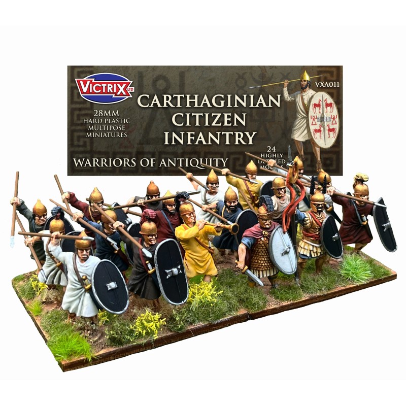 Victrix Miniatures - Carthaginian Citizen Infantry VXA011