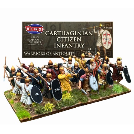Victrix Miniatures - Carthaginian Citizen Infantry VXA011 Victrix Miniatures - Carthaginian Citizen Infantry VXA011