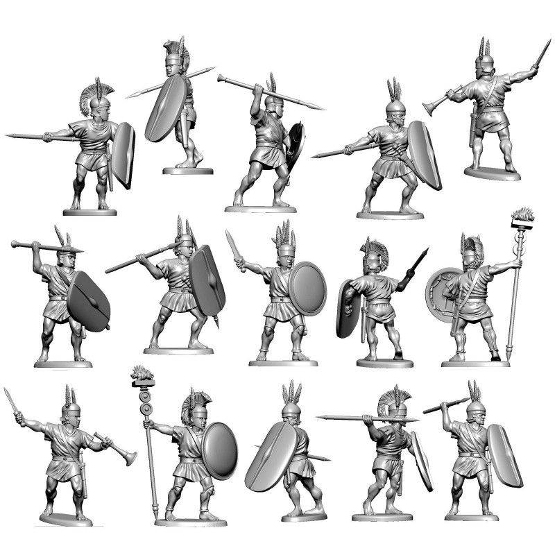 Victrix Miniatures - Ancient Unarmoured Samnites VXA016