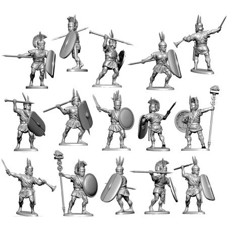 Victrix Miniatures - Ancient Unarmoured Samnites VXA016 Victrix Miniatures - Ancient Unarmoured Samnites VXA016