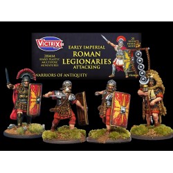 Victrix Miniatures - Early Imperial Roman Legionaries Attacking