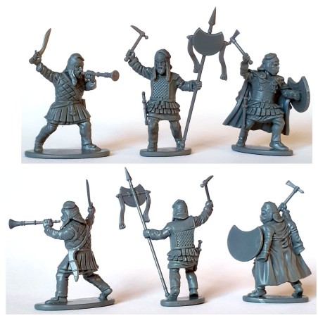 Victrix Miniatures - Persian Unarmoured Spearman VXA042 Victrix Miniatures - Persian Unarmoured Spearman VXA042