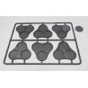 Victrix Miniatures - Plastic Bases Set 9. Skirmish movement trays for 25mm round bases