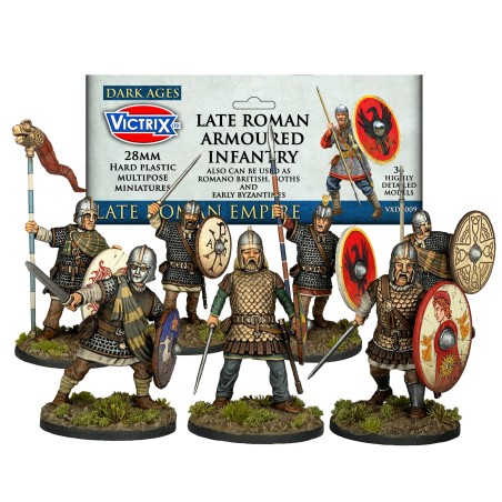 Victrix Miniatures - Late Roman Armoured Infantry VXDA009