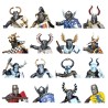 Victrix Miniatures - Medieval & Fantasy Heads, Cloaks & Shields VXE002