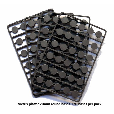 Victrix Miniatures - 20mm round plastic bases VXB005