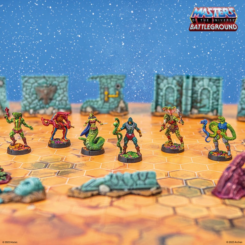 MOTU0121 Maîtres de l'Univers - Vague 8 : Snake Men Faction (FR)
