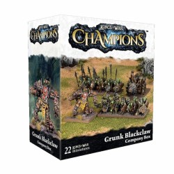 Kings of War - Champions Grunk Blackclaw Company Box (FR)