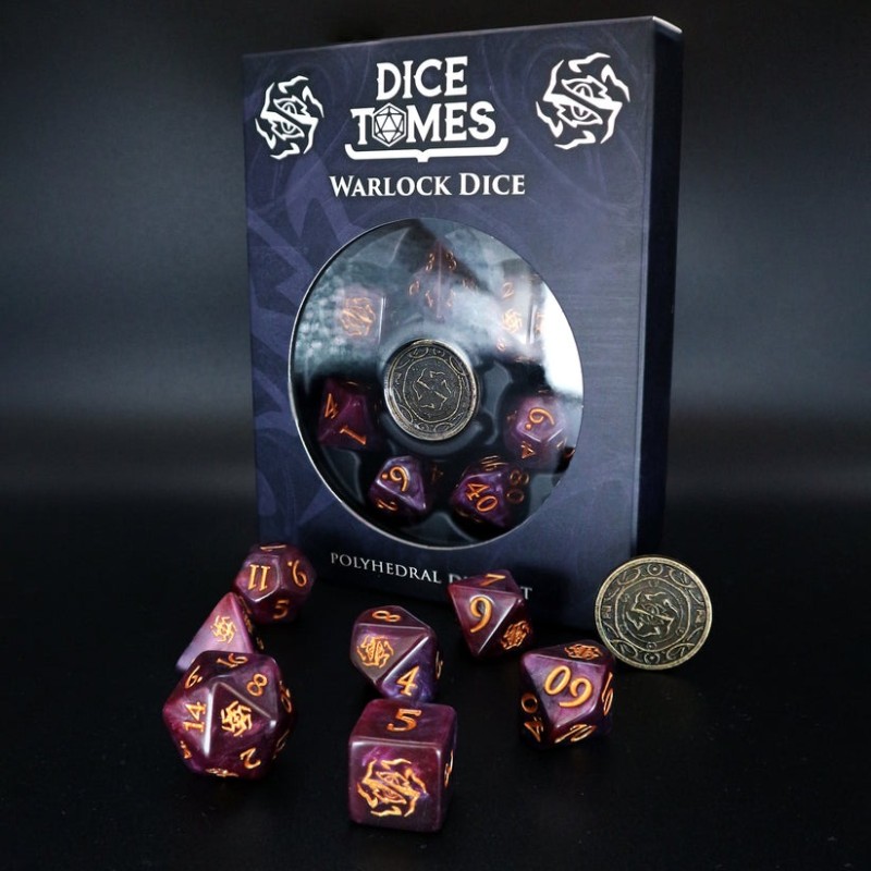 Artefact Games - Set de dés D&D - Occultiste