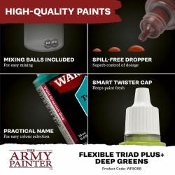 Army Painter - Deep Green Flexible Triad PLUS+