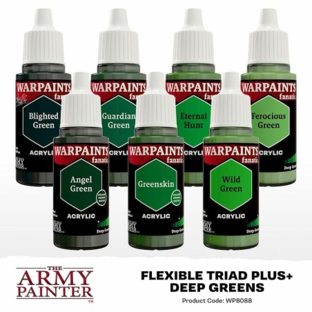 Army Painter - Deep Green Flexible Triad PLUS+ WP8088