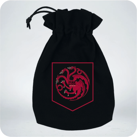 Sac à Dés - Game of Thrones, Targaryen GOT/POU/00190166/2025/3/U Sac à Dés - Game of Thrones, Targaryen GOT/POU/00190166/2025/3/U