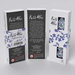 Set de Dès Full Art - Porcelaine