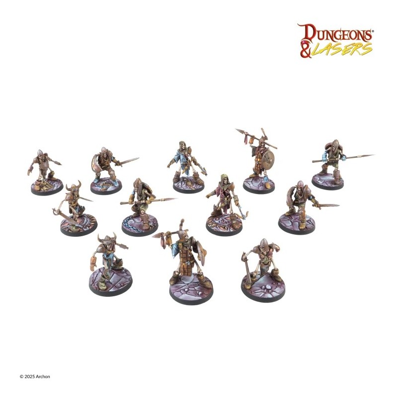 Dungeons & Lasers - Figurines - Skeleton Crew DNL0122