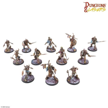 Dungeons & Lasers - Figurines - Skeleton Crew DNL0122 Dungeons & Lasers - Figurines - Skeleton Crew DNL0122