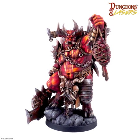 Dungeons & Lasers - Figurines - Baef The Horned Demon DNL0121 Dungeons & Lasers - Figurines - Baef The Horned Demon DNL0121