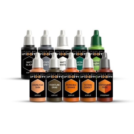 Infinity - Yu Jing Paint Set Zhanshi Paramedic Exclusive 281357-1174 Infinity - Yu Jing Paint Set Zhanshi Paramedic Exclusive 281357-1174