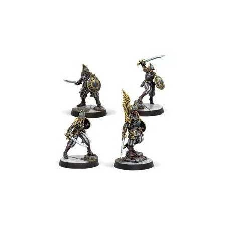 Warcrow - Black Legion Bucklermen (FR + ENG) Warcrow - Black Legion Bucklermen (FR + ENG)