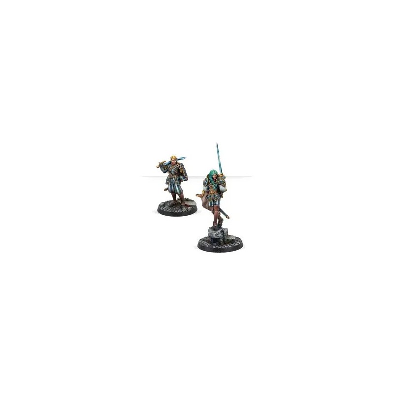 Warcrow - Black Legion Officers (FR + ENG)
