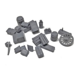 Dead Man’s Hand - Street Scatter (2 sprues bagged with header) DMHP104