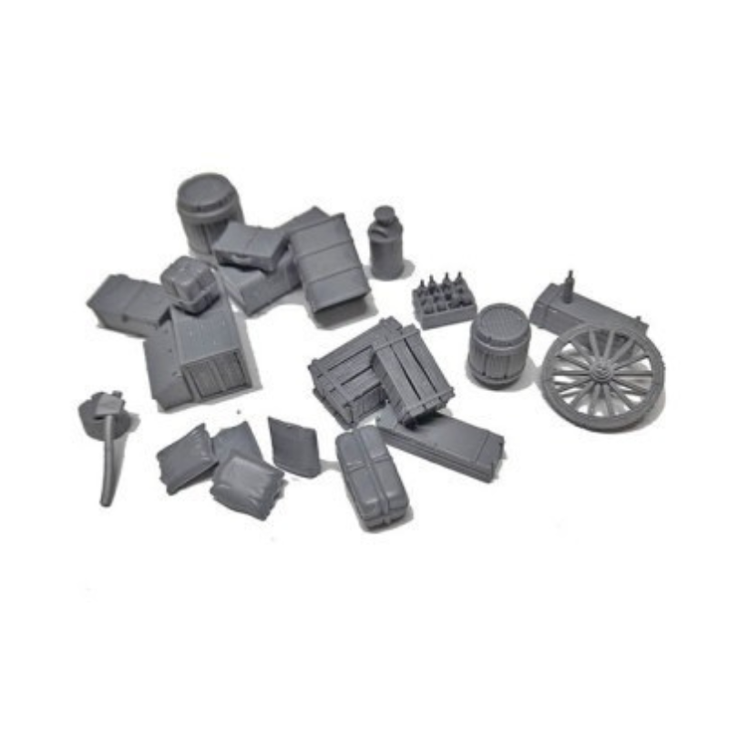 Dead Man’s Hand - Street Scatter (2 sprues bagged with header) DMHP104