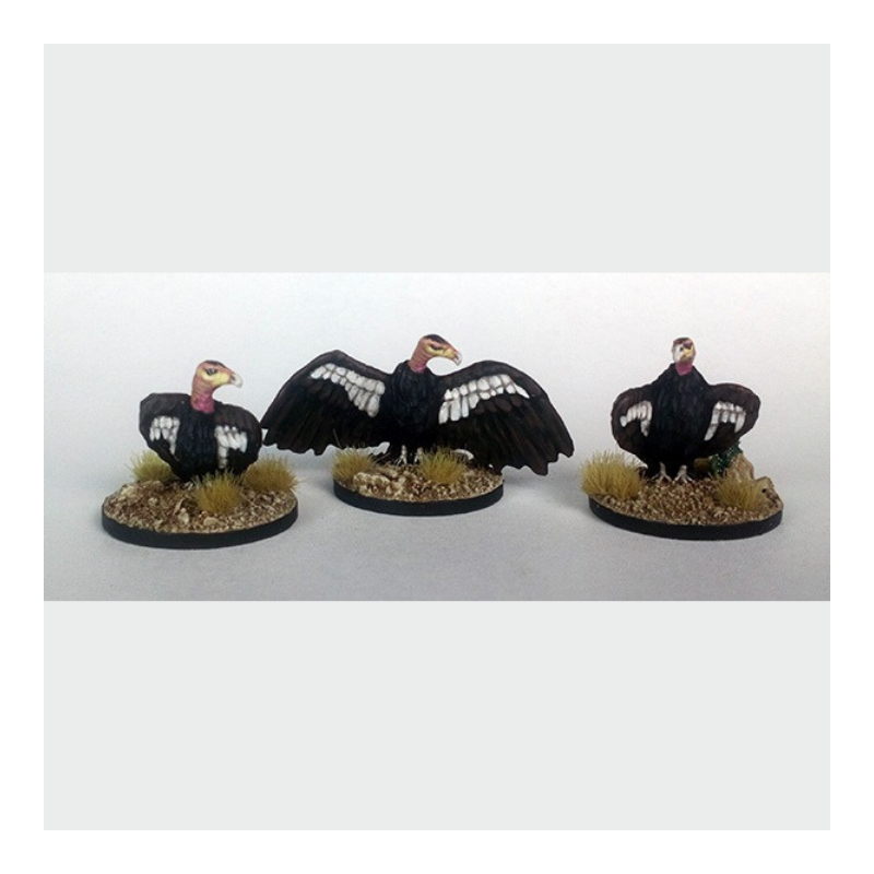 Dead Man’s Hand - Vautours ( 3 figurines )DMH654