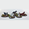 Dead Man’s Hand - Chiens ( 5 figurines ) DMH655
