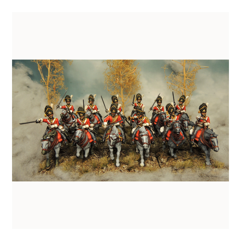 Victrix Miniatures - British Napoleonic Dragoons VX0023