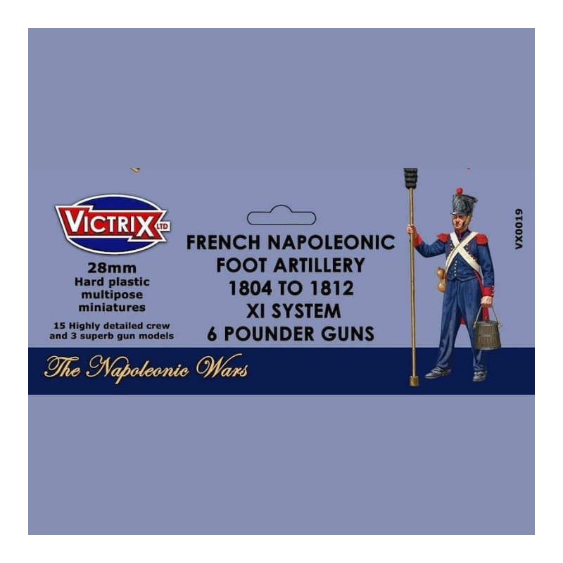 Victrix Miniatures - French Napoleonic Artillery 1804 to 1812  VX0019