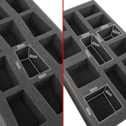 Enhance - Sacoche pour Figurines - Socles Larges