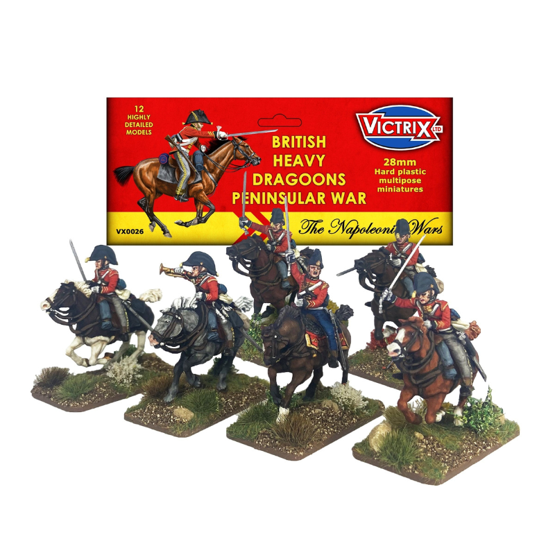 Victrix Miniatures - British Peninsular Heavy Dragoons