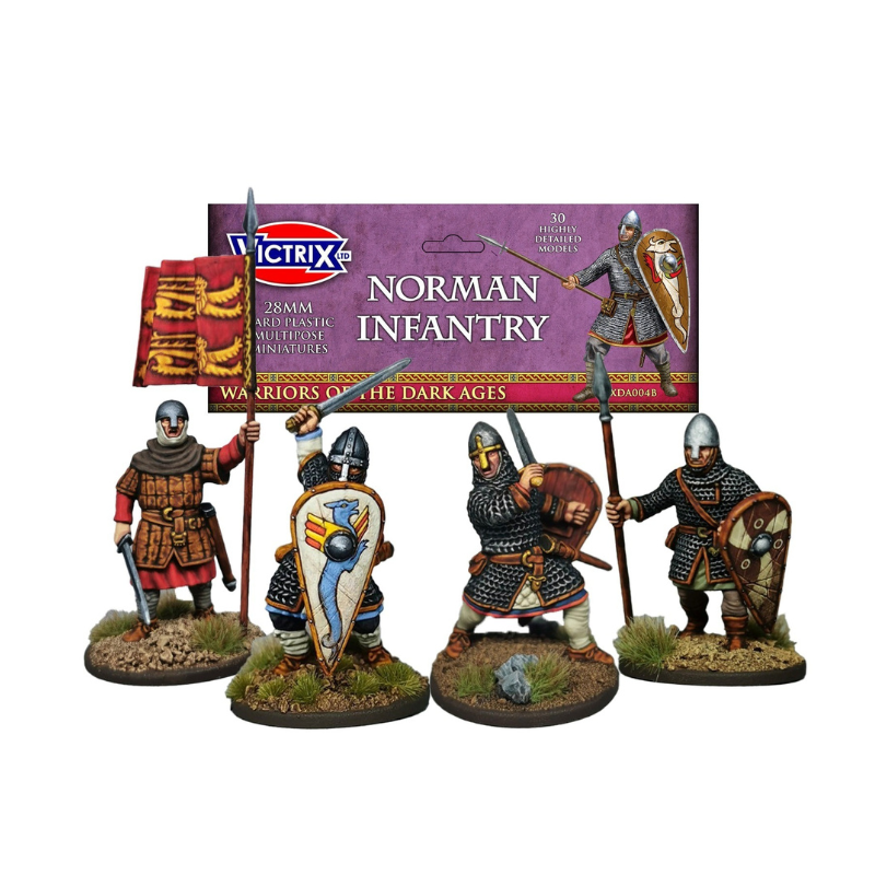Victrix Miniatures - Norman Infantry Skirmish Pack